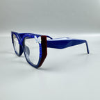 Handmade Rhinestone Round Plain Glass Spectacle G0490