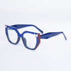 Handmade Rhinestone Round Plain Glass Spectacle G0490