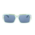 Handmade Rhinestone Square Sunglasses G0495