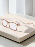 Handmade Rhinestone Rectangle Reader Glasses G0497