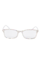Handmade Rhinestone Rectangle Reader Glasses G0497
