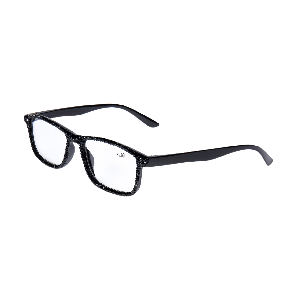 Handmade Rhinestone Rectangle Reader Glasses G0497