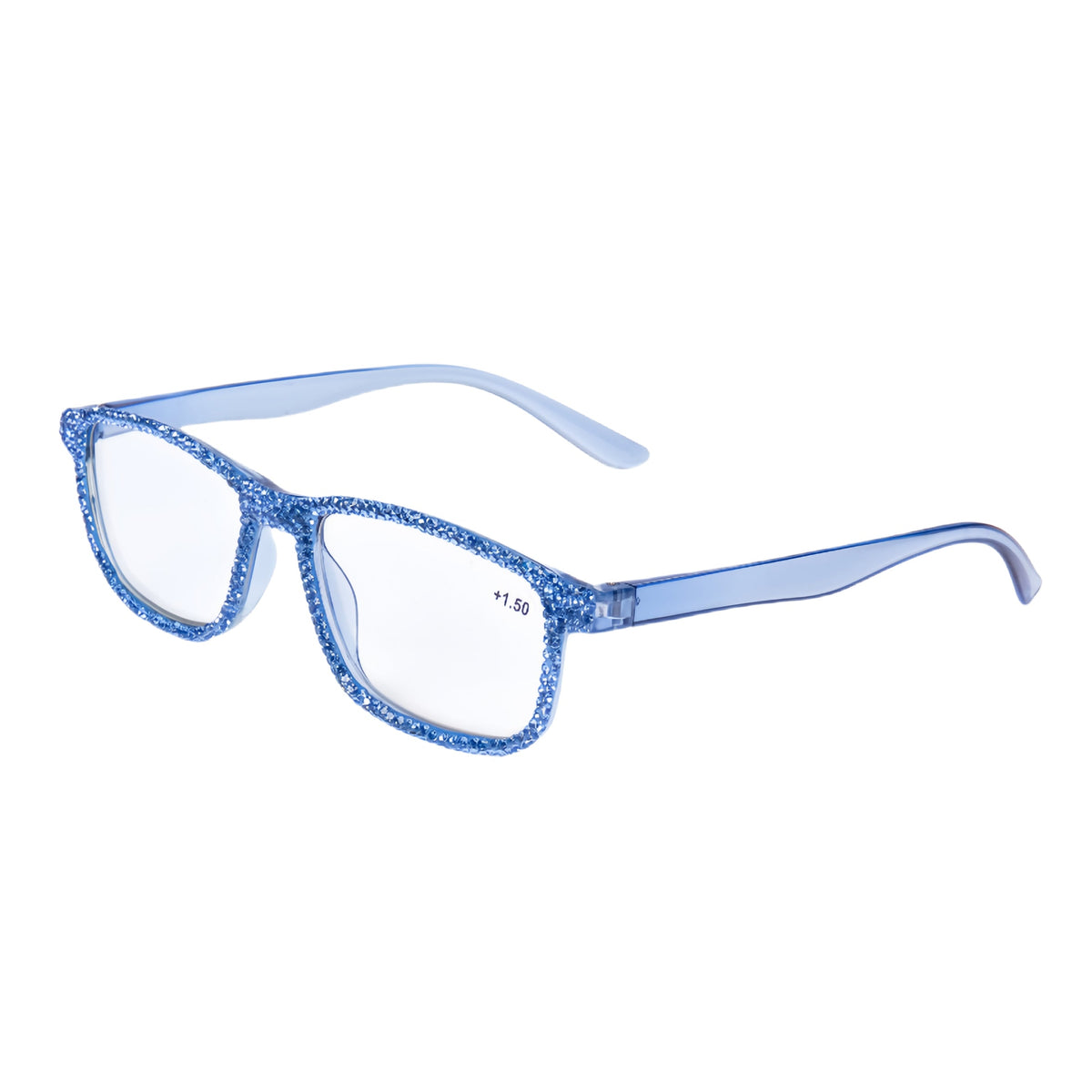 Handmade Rhinestone Rectangle Reader Glasses G0497