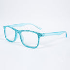 Handmade Rhinestone Rectangle Reader Glasses G0497