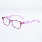 Handmade Rhinestone Rectangle Reader Glasses G0497