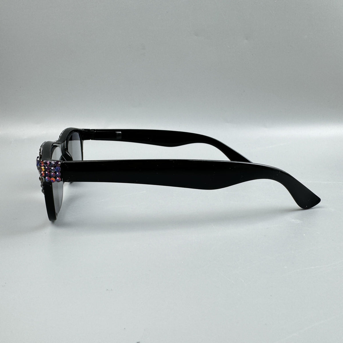 Handmade Rhinestone Square Sun Reader G0501-Black