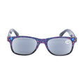 Handmade Rhinestone Square Sun Reader G0501-Black