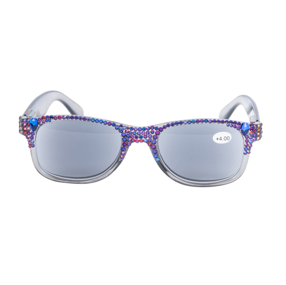 Handmade Rhinestone Square Sun Reader G0501