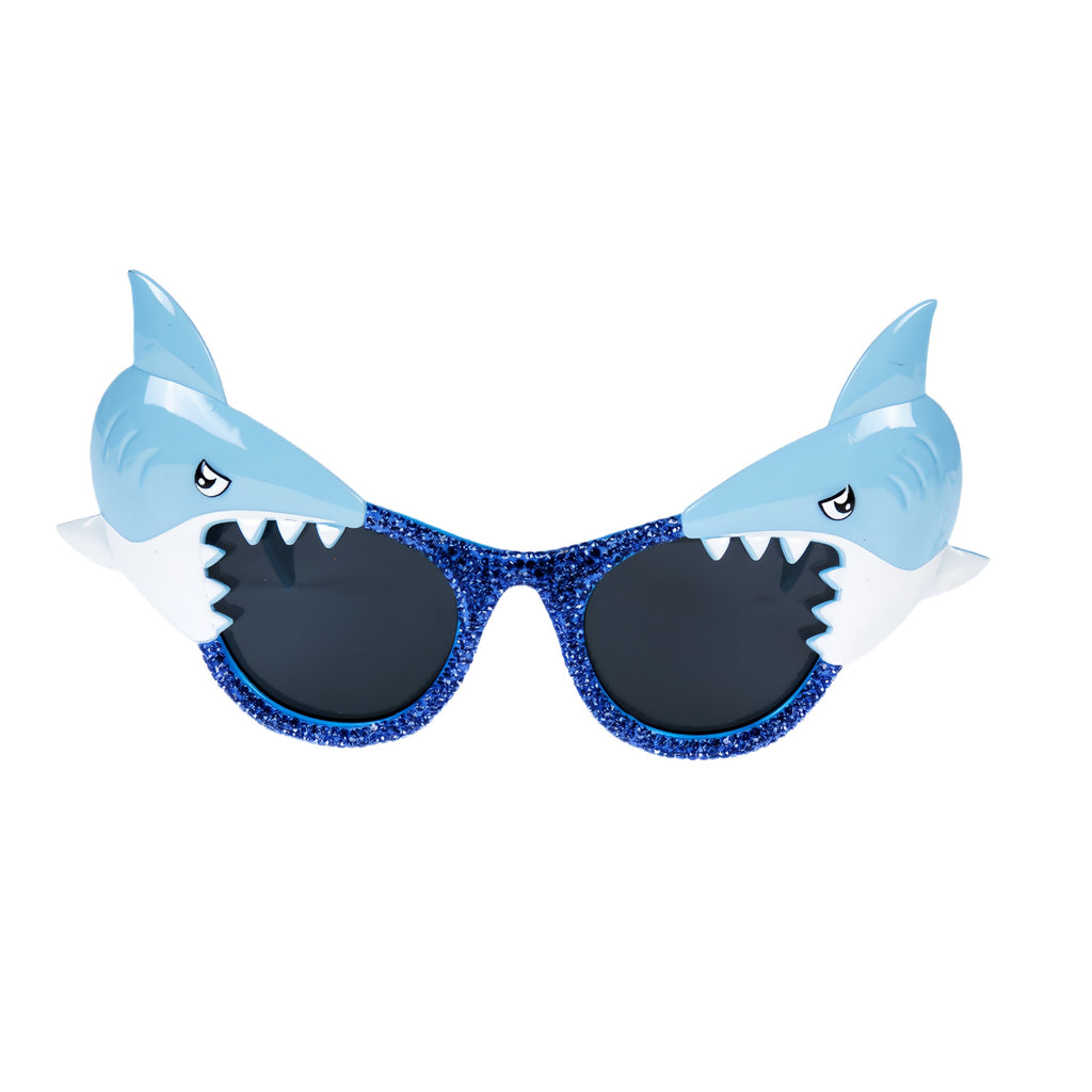Handmade Rhinestone Shark Party Eyeglasses G0524