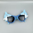 Handmade Rhinestone Shark Party Eyeglasses G0524