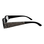 Handmade Rhinestone Rectangle Reader Glasses G0533