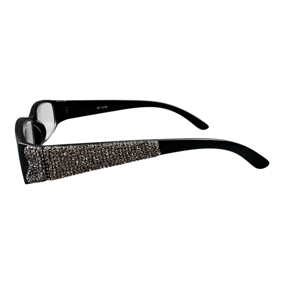 Handmade Rhinestone Rectangle Reader Glasses G0533