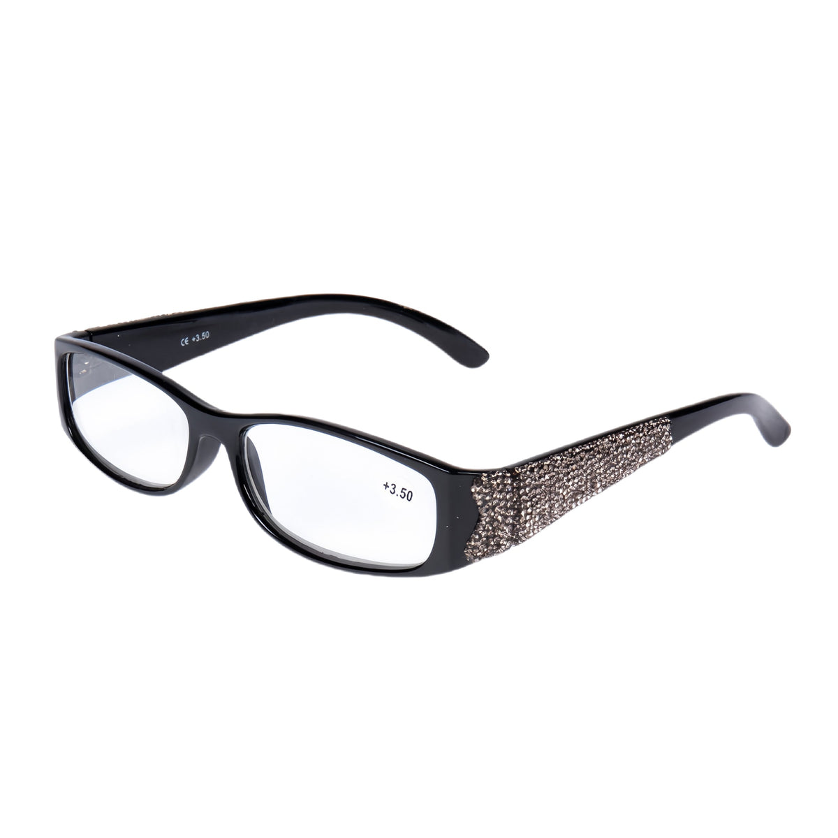 Handmade Rhinestone Rectangle Reader Glasses G0533