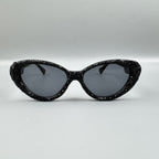 Handmade Rhinestone Cat Eye Sunglasses G0536