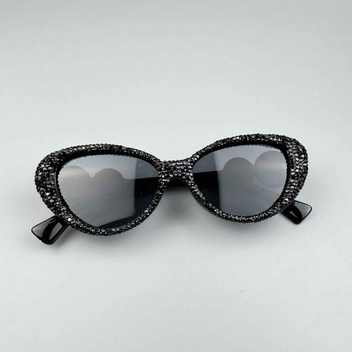 Handmade Rhinestone Cat Eye Sunglasses G0536