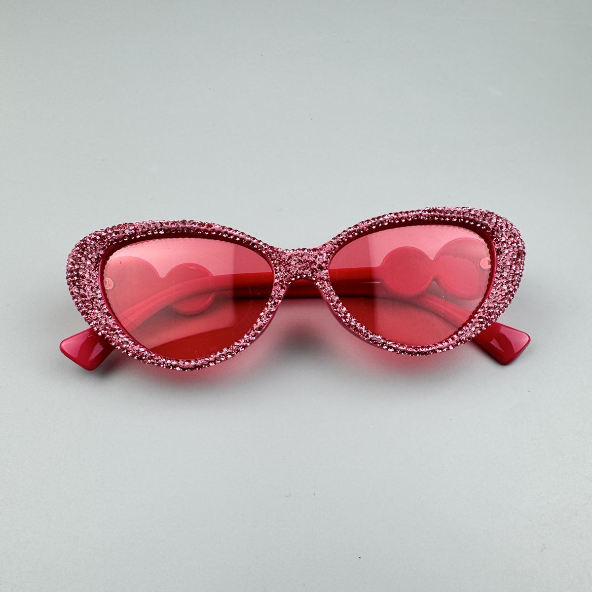 Handmade Rhinestone Cat Eye Sunglasses G0536