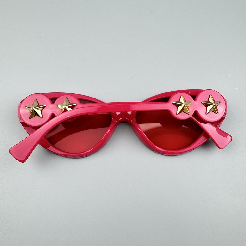Handmade Rhinestone Cat Eye Sunglasses G0536