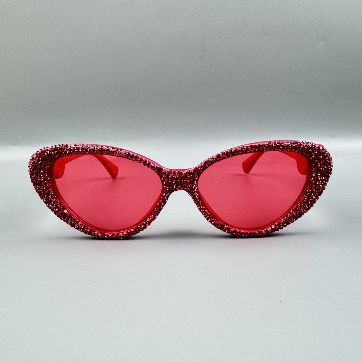 Handmade Rhinestone Cat Eye Sunglasses G0536