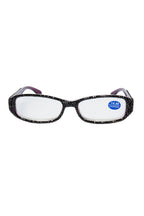 Handmade Rhinestone Rectangle Reader Glasses G0539