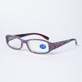 Handmade Rhinestone Rectangle Reader Glasses G0539