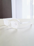 Handmade Rhinestone Rectangle Reader Glasses G0540