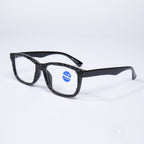 Handmade Rhinestone Rectangle Reader Glasses G0540-Black