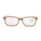 Handmade Rhinestone Rectangle Reader Glasses G0540-Gold