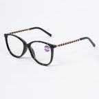 Handmade Rhinestone Rectangle Reader Glasses G0542
