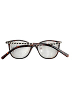 Handmade Rhinestone Rectangle Reader Glasses G0542