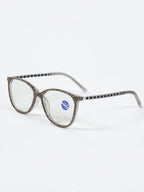 Handmade Rhinestone Rectangle Reader Glasses G0542