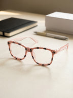 Handmade Rhinestone Rectangle Reader Glasses G0559