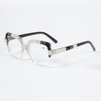 Handmade Rhinestone Rectangle Reader Glasses G0560