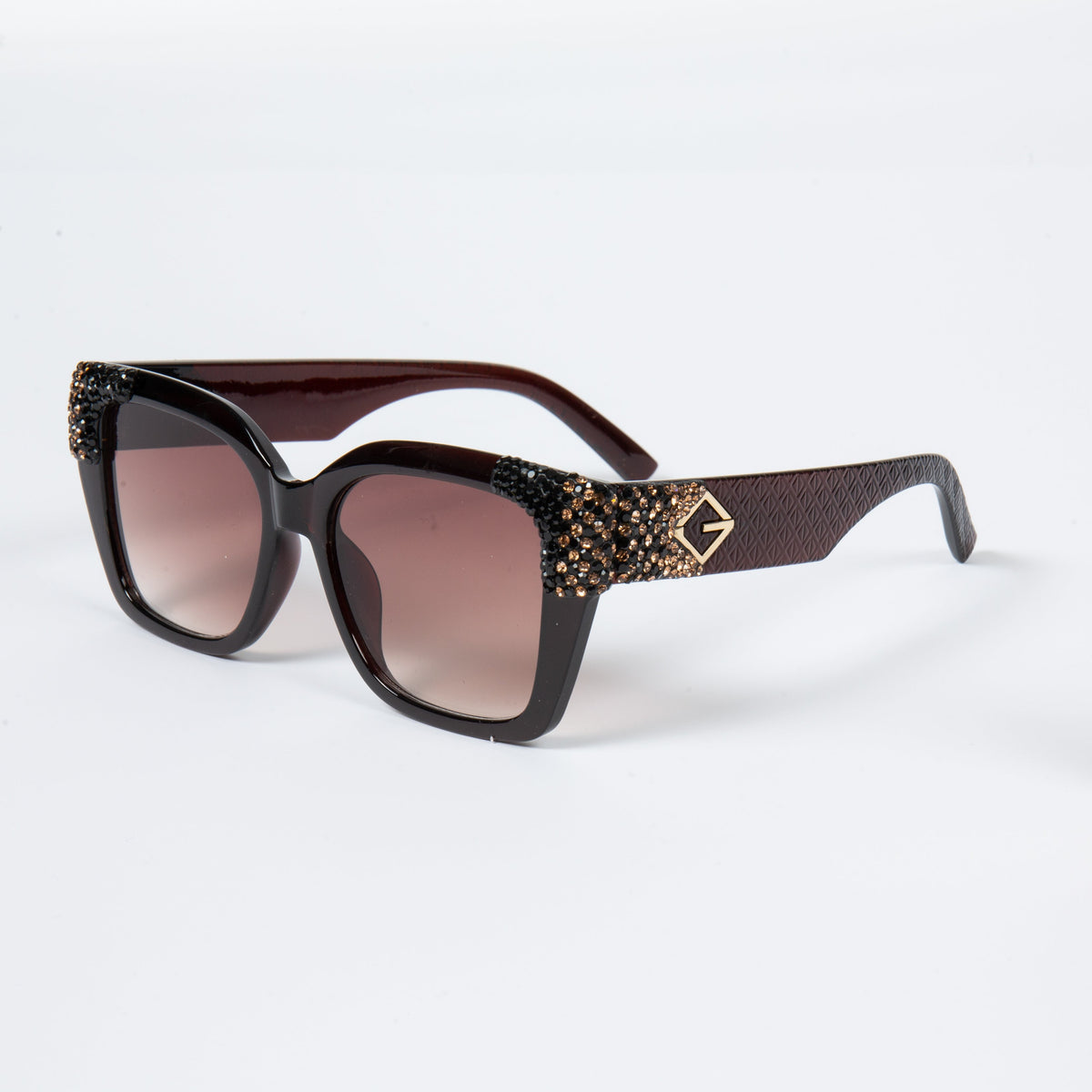 Handmade Rhinestone Sunglasses G0561 - view 3