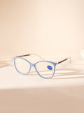 Handmade Rhinestone Rectangle Reader Glasses G0571