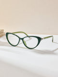 Handmade Rhinestone Cat-Eye Reader Glasses G0573