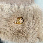Faux Fur Touch Screen Gloves GL0058