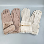Faux Fur Touch Screen Gloves GL0060
