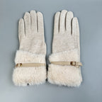Faux Fur Touch Screen Gloves GL0060