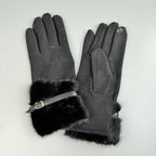 Faux Fur Touch Screen Gloves GL0060