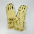 Faux Fur Touch Screen Gloves GL0060