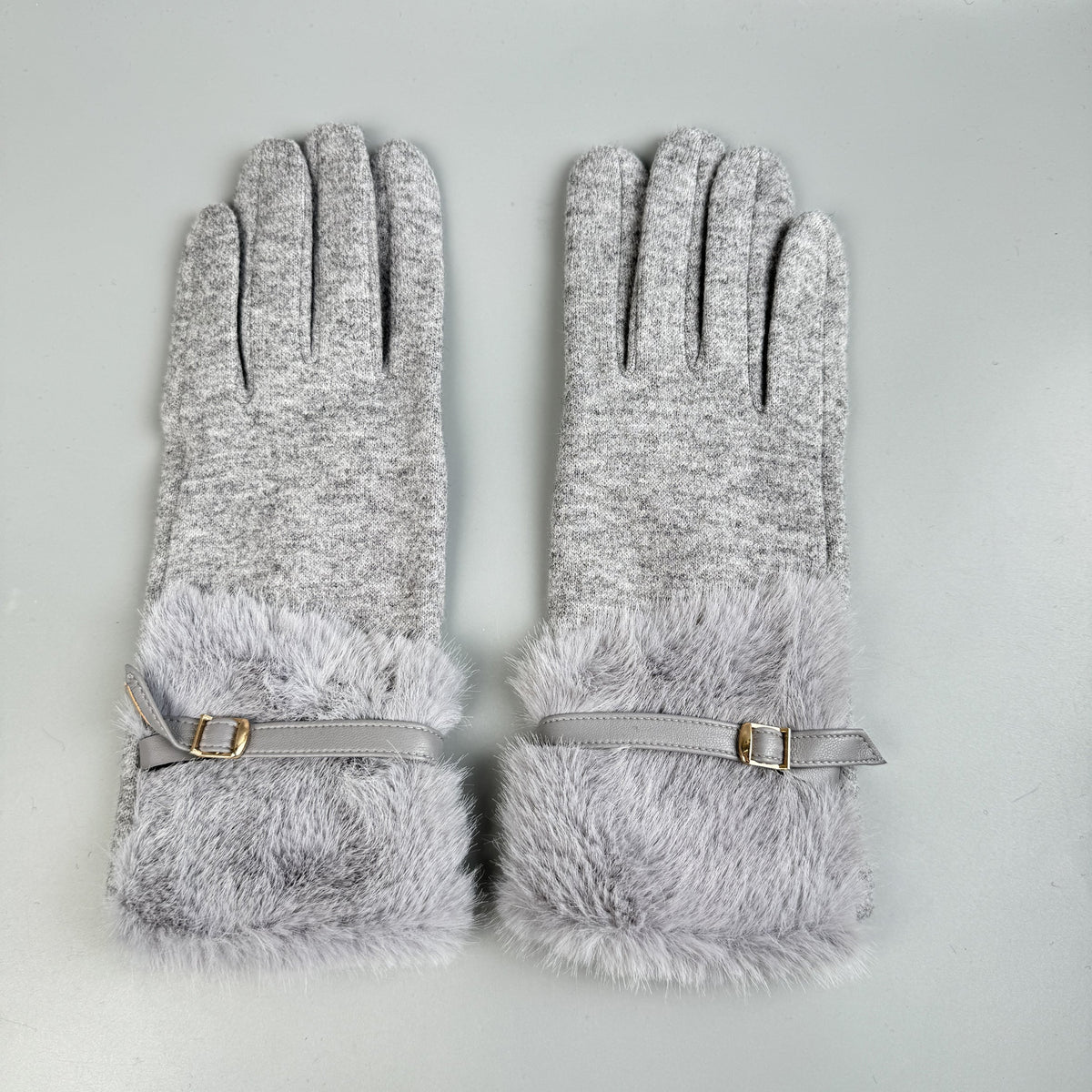 Faux Fur Touch Screen Gloves GL0060