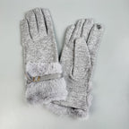 Faux Fur Touch Screen Gloves GL0060