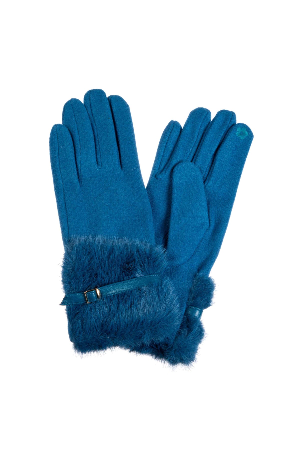 Faux Fur Touch Screen Gloves GL0060