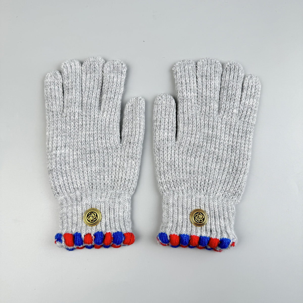 Flower Winter Warm Gloves Touch Screen Gloves GL0061