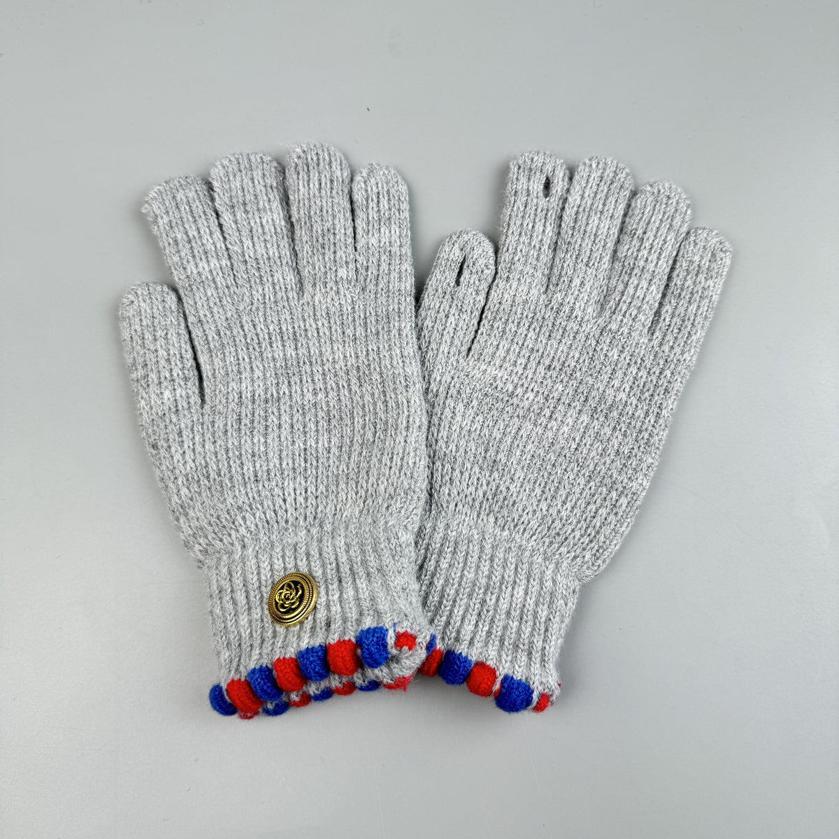 Flower Winter Warm Gloves Touch Screen Gloves GL0061