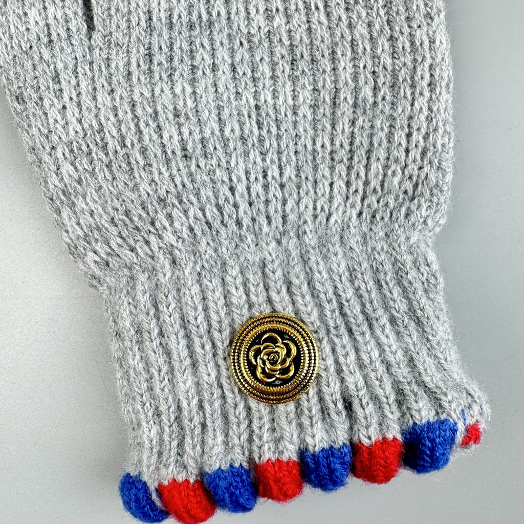 Flower Winter Warm Gloves Touch Screen Gloves GL0061