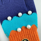Pearl Color Matching Winter Warm Touch Screen Gloves GL0064