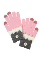 Pearl Color Matching Winter Warm Touch Screen Gloves GL0064