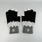 Pearl Color Matching Winter Warm Gloves Touch Screen Gloves GL0065