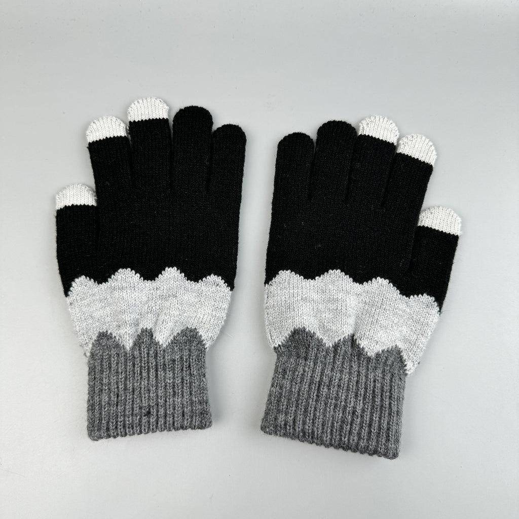 Pearl Color Matching Winter Warm Gloves Touch Screen Gloves GL0065